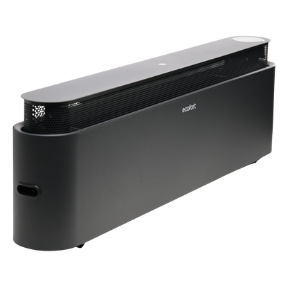 ecoQ HeatUp Monolith 2200 – Premium-Heizlösung im eleganten Design, verbindet starke Leistung mit stilvollem Auftritt im Wohnraum