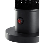 360° Infrarotkomfort: ecoQ Sole 1000W verteilt die Wärme gleichmässig in alle Richtungen – effizient, platzsparend & elegant.