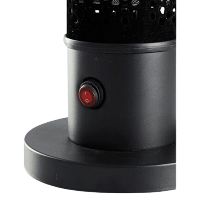 360° Infrarotkomfort: ecoQ Sole 1000W verteilt die Wärme gleichmässig in alle Richtungen – effizient, platzsparend & elegant.