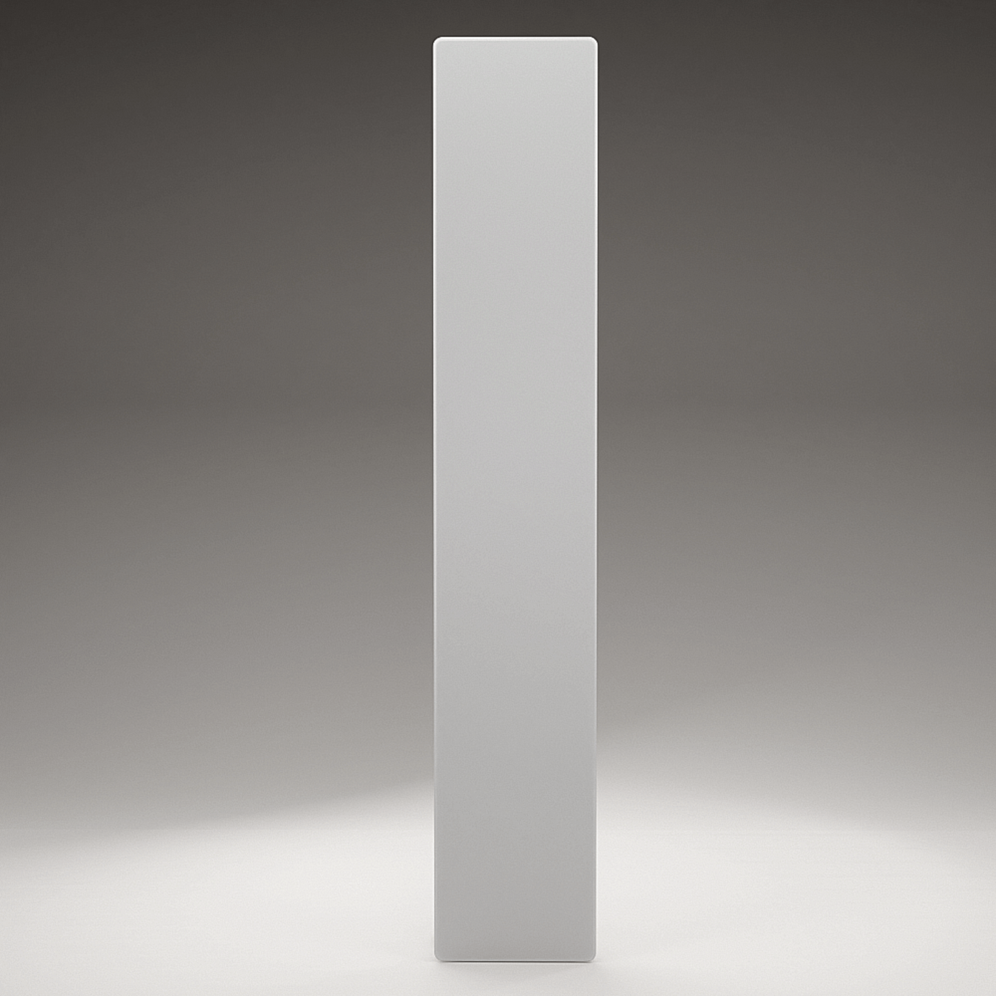 Infrarotpanel ZenSwiss Deluxe 400W in matt weiss, elegant, 30 x 170 cm, für an der Decke montierte Heizlösungen.