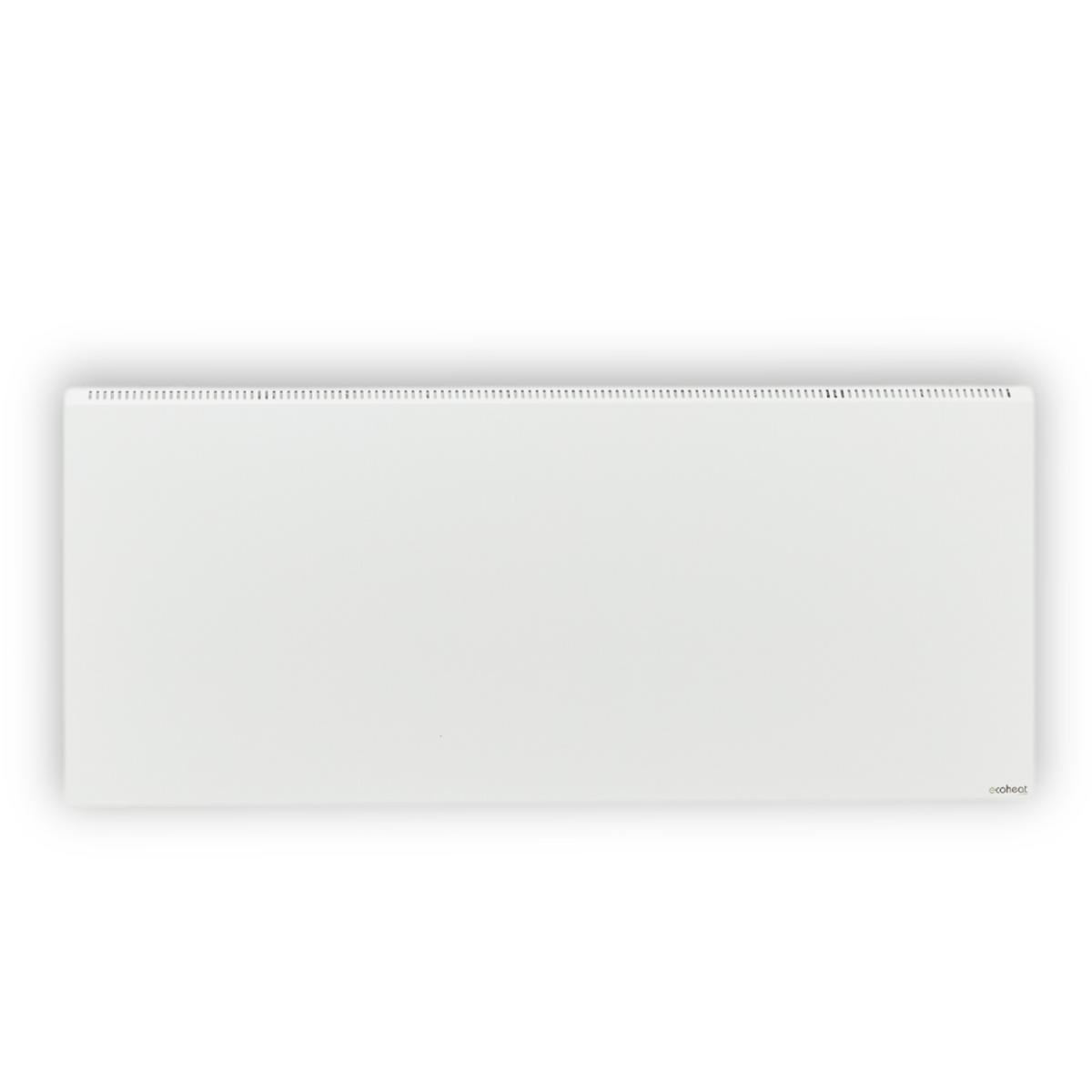 ecoheat Hybrid-T 1400 Infrarot- und Konvektionsheizung an Wand montiert, effizient und wartungsfrei.
