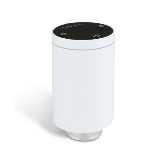 Salus Smart Home TRV10RFM Thermostatkopf für die Steuerung von Radiatoren via Smartphone, mit IP30 Schutz.