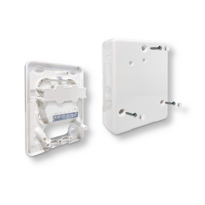 Salus SRSUNI universelle Aufputz-Dose zur Montage von Unterputz-Relais, kompatibel mit Salus SR600.