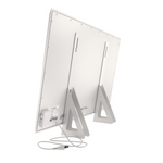 Standfüsse ecoheat Classic in grosser Ausführung für flexible Nutzung und einfache Installation.
