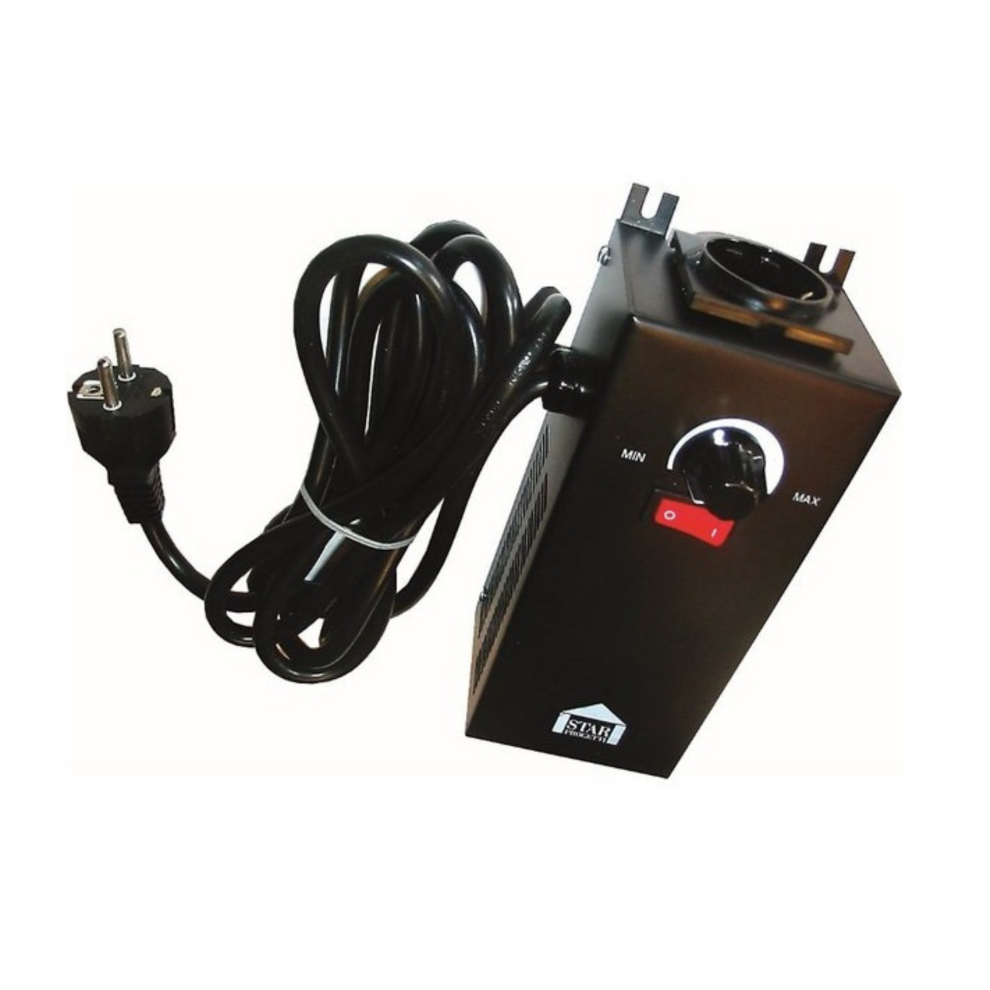 STAR4 3 kW Dimmer für Heizstrahler mit dimmbarer Leistung und kompakter Bauweise von ecofort AG.