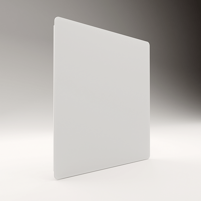 ZenSwiss Niedrigenergie-Infrarotheizung 260W in elegantem matt weissen Design, ideal für Deckenmontage.