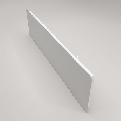 ZenSwiss 280W Infrarotheizung, elegantes mattweisses Design, für Wand- oder Deckmontage.