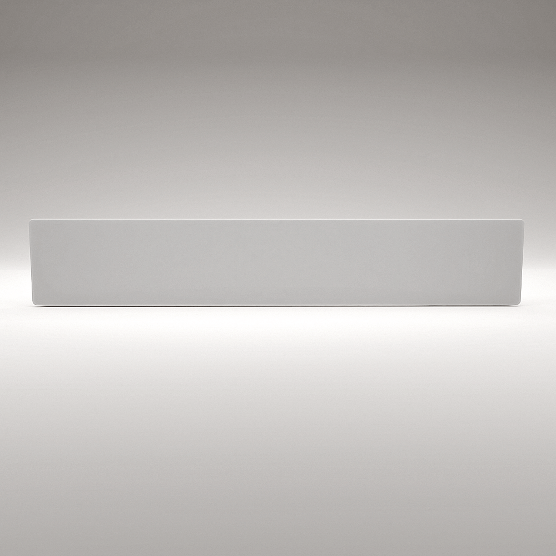 ZenSwiss Niedrigenergie-Infrarotheizung 400W, elegantes Design in Matt Weiss, Wandmontage.