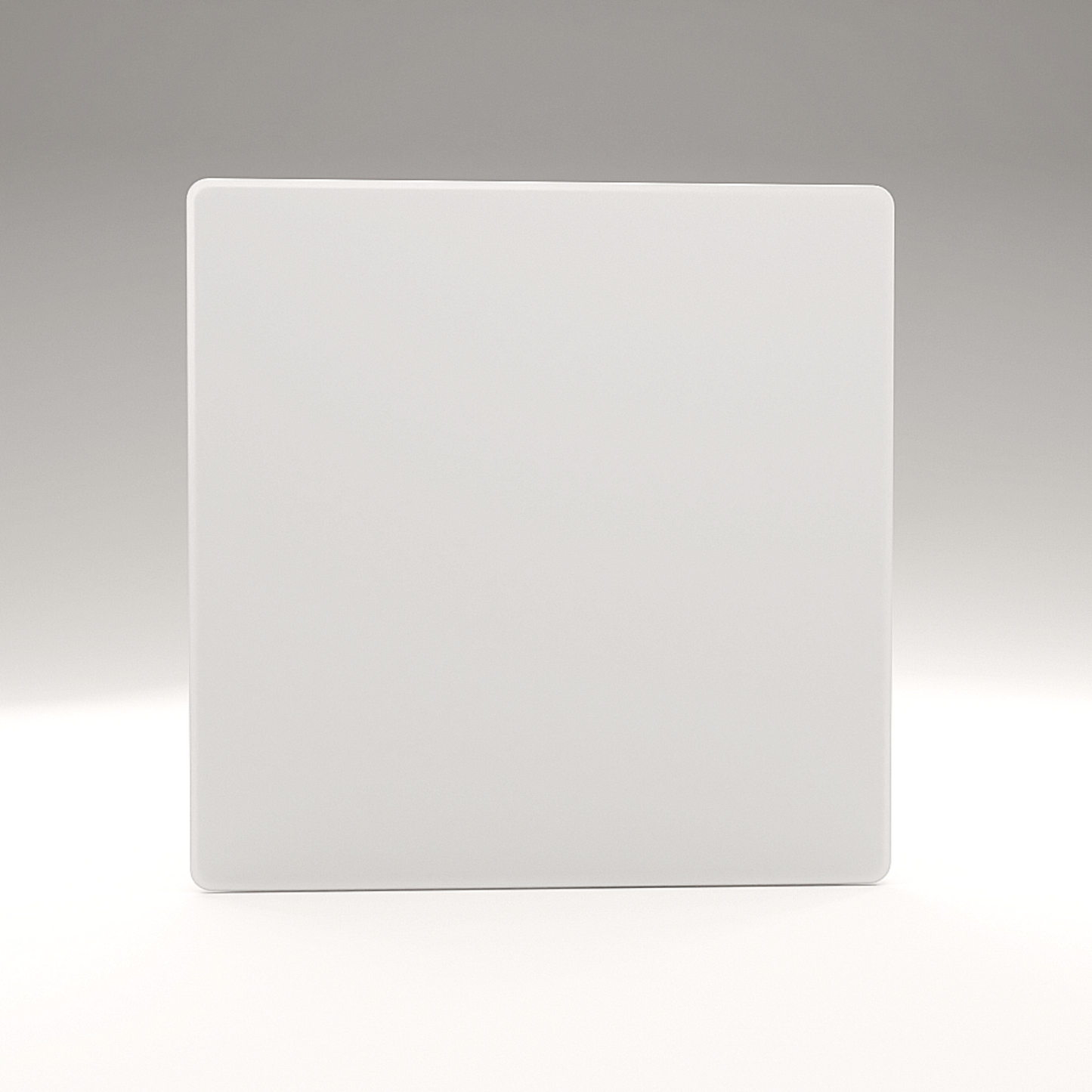 ZenSwiss Deluxe Infrarotpanel 260W in matt weiss, geeignet für Wand- und Deckenmontage, modernes Design.