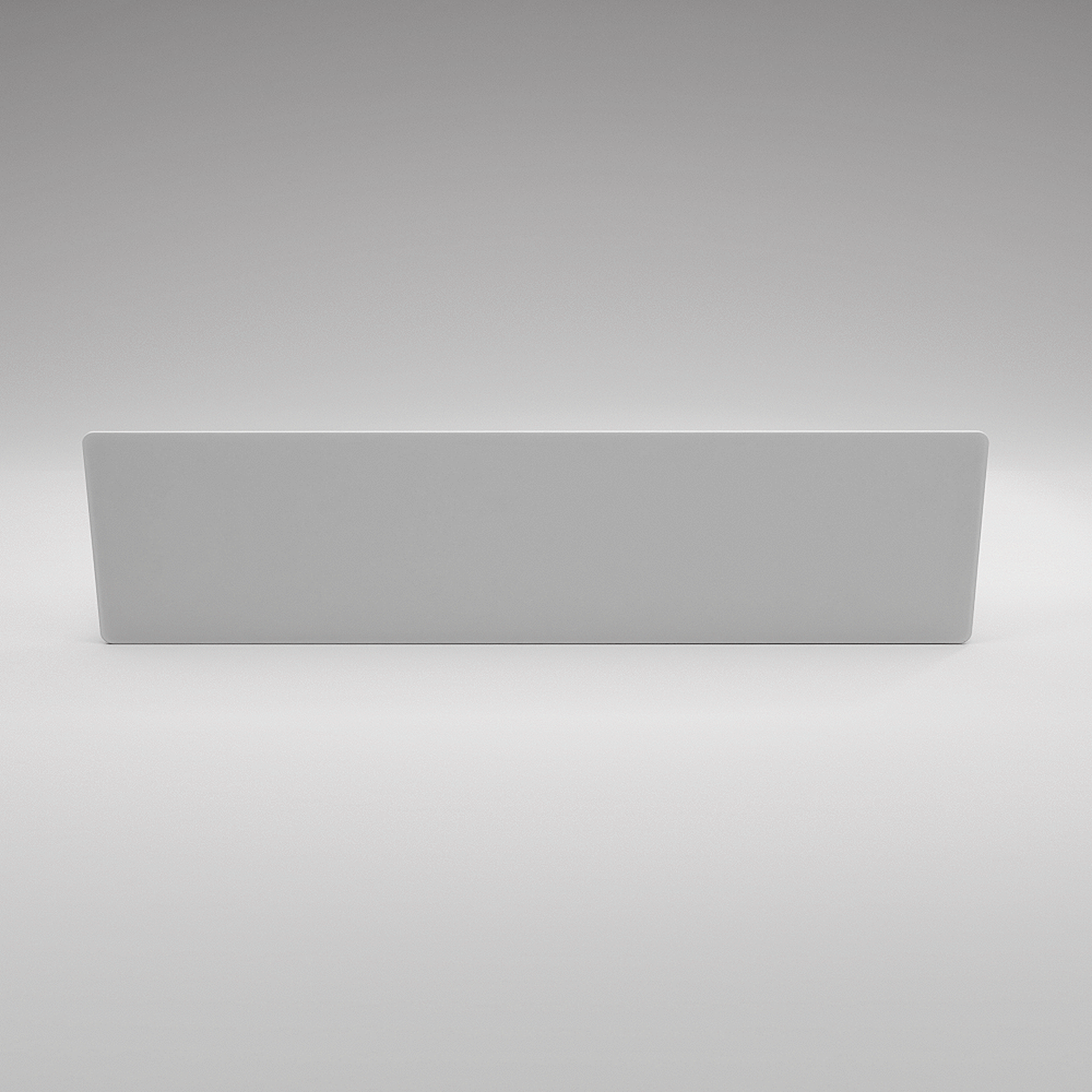 Infrarot-Heizpaneel ZenSwiss Deluxe 280W in matt weiss mit elegantem Design, montierbar an Wand oder Decke.