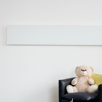 ZenSwiss Deluxe Infrarotpanel 390W in elegantem Design, montierbar an der Wand oder Decke, Grösse 40x120 cm