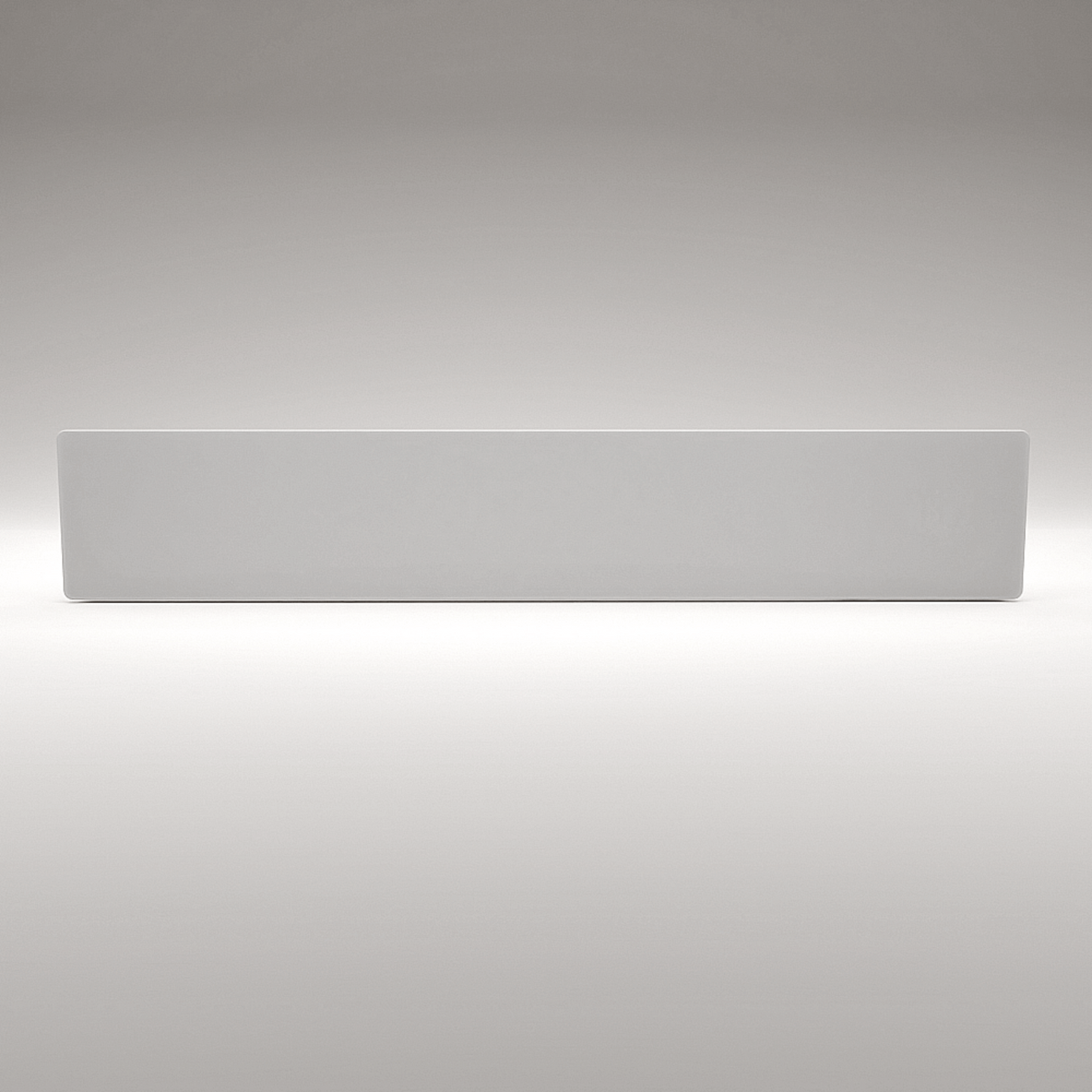 ZenSwiss Deluxe Infrarotpanel 400W in Matt Weiss, 30 x 170 cm für Deckenmontage