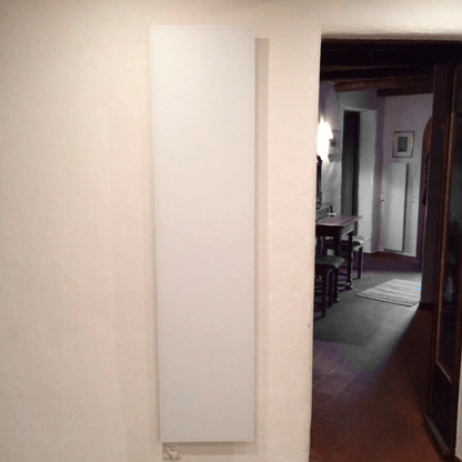 Niedrigenergie-Infrarotheizung von ZenSwiss in Matt Weiss, 280W, 30x120 cm, Wand- oder Deckenmontage möglich.