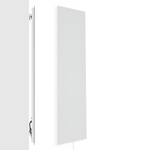 ZenSwiss Niedrigenergie-Infrarotheizung 550W in elegantem Design, Grösse 54x118 cm, montierbar an Wand oder Decke.