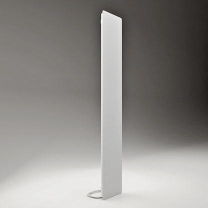 ZenSwiss Niedrigenergie-Infrarotheizung 400W in Matt Weiss, elegantes Design, ideal für Wand- und Deckenmontage.